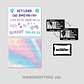 LENTICULAR ID CARD +  DECO STICKER SET - 2024 KEYLAND ON : AND ON <#> MD - Miniatura 2