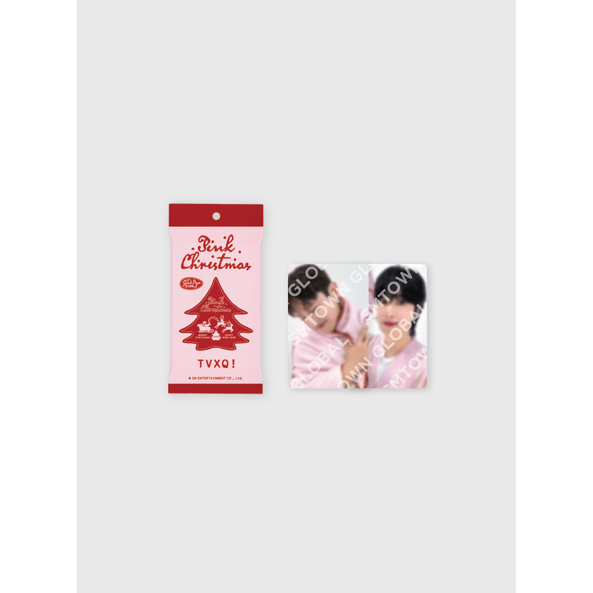 PINK CHRISTMAS RANDOM PACK_TVXQ! - 2024 PINK CHRISTMAS MD 1