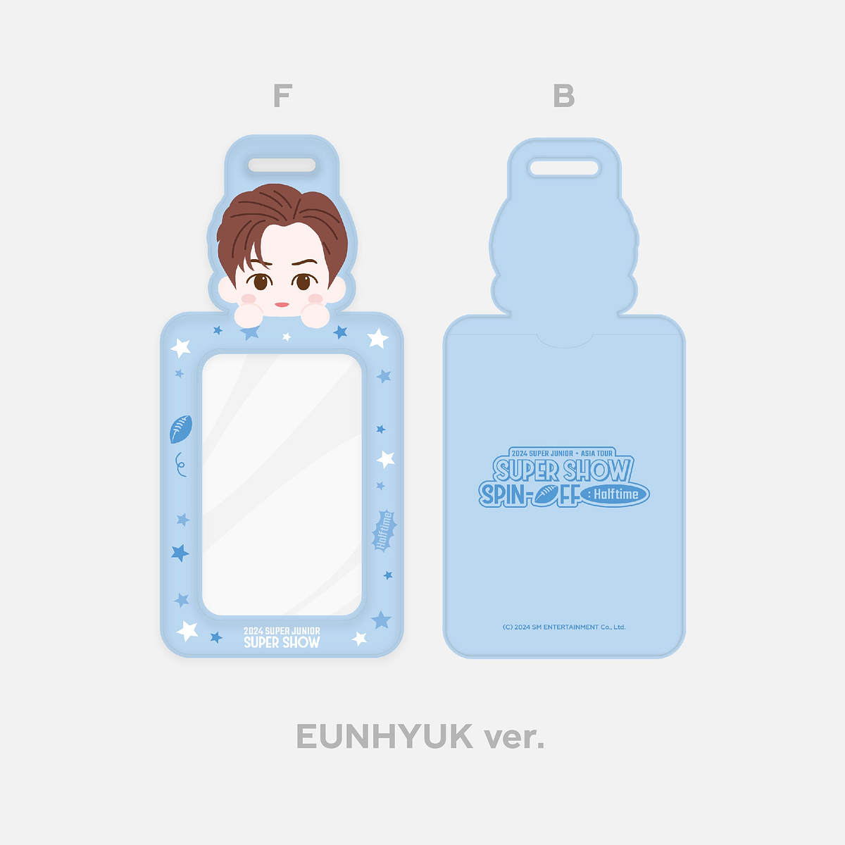 CHARACTER TICKET HOLDER - 2024 SUPER JUNIOR 'SUPER SHOW SPIN - OFF : Halftime' MD 7