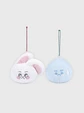 COTTONEE & BANG-WOO-RI MAGNET DOLL KEY RING SET - 2024 SUHO CONCERT 'SU : HOME' MD - Miniatura 1
