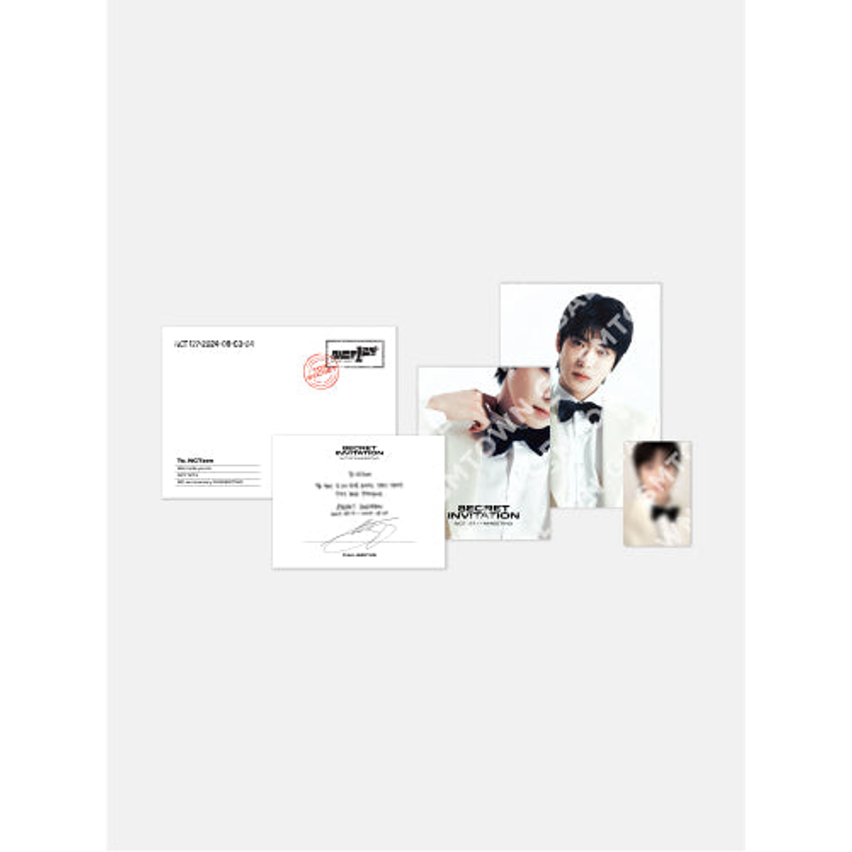 INVITATION SET - 2024 NCT 127 8th ANNIVERSARY FANMEETING '8ECRET INVITATION' MD 1