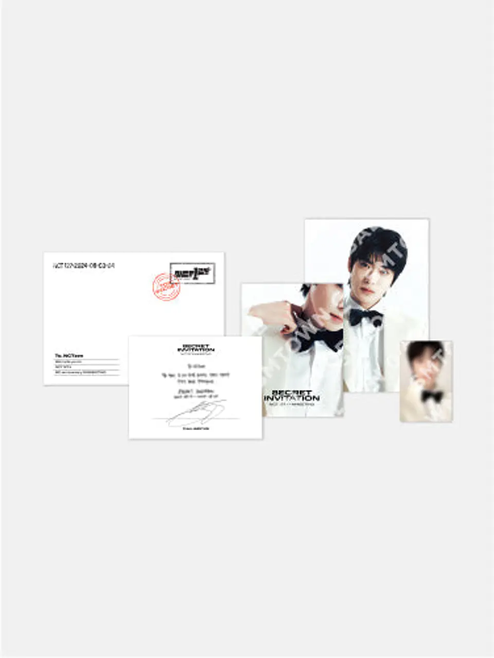 INVITATION SET - 2024 NCT 127 8th ANNIVERSARY FANMEETING '8ECRET INVITATION' MD 1