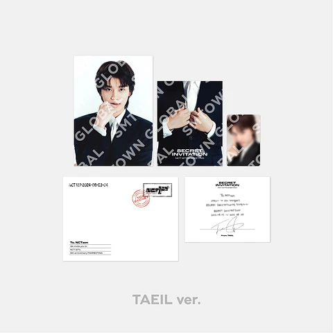 INVITATION SET - 2024 NCT 127 8th ANNIVERSARY FANMEETING '8ECRET INVITATION' MD
