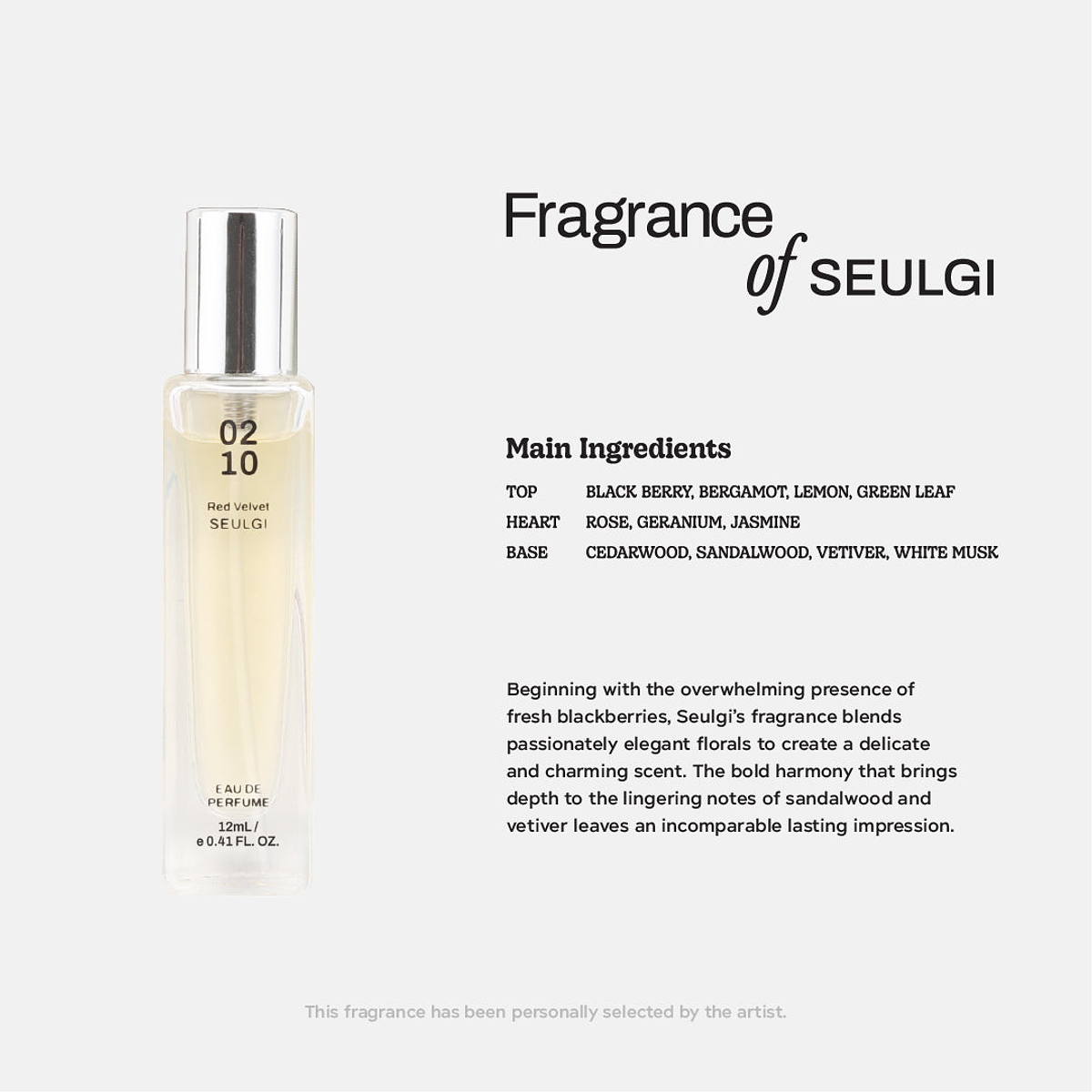 PERFUME SET - Red Velvet 10th Anniversary MD 7