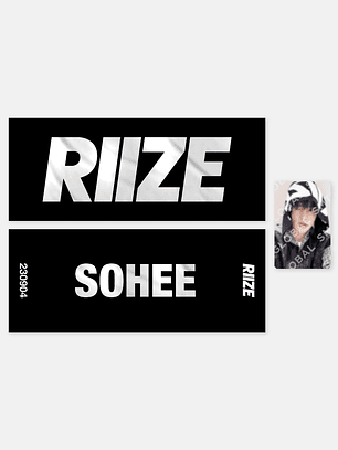 SLOGAN + PHOTO CARD SET - 2024 RIIZE 'RIIZE UP' POP-UP MD