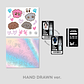 LENTICULAR ID CARD +  DECO STICKER SET - 2024 KEYLAND ON : AND ON <#> MD - Miniatura 5