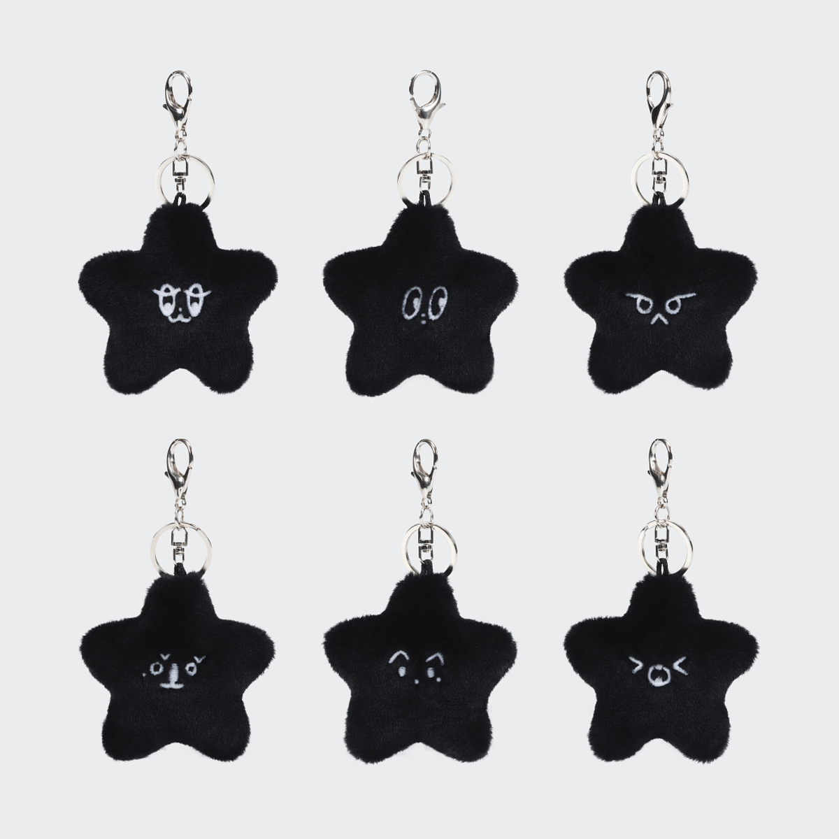 BLACK STARFISH DOLL KEYRING - NCT 127 4TH TOUR 'NEO CITY  SEOUL - THE MOMENTUM' MD 1