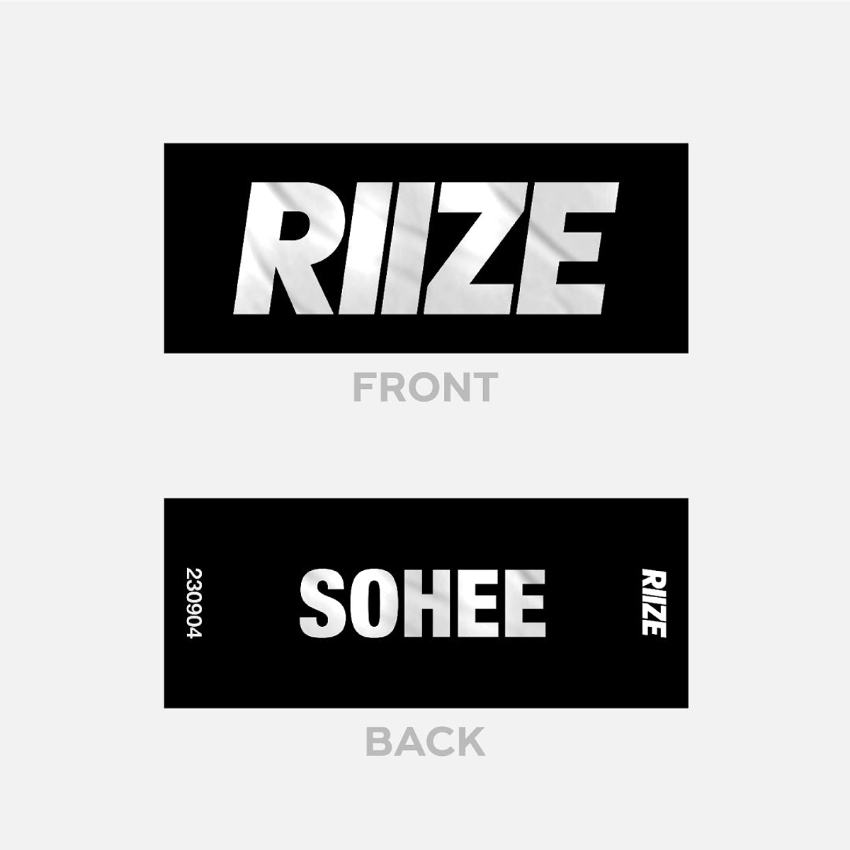 SLOGAN + PHOTO CARD SET - 2024 RIIZE 'RIIZE UP' POP-UP MD 2