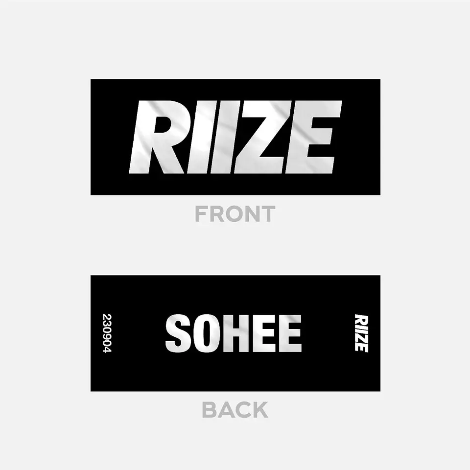 SLOGAN + PHOTO CARD SET - 2024 RIIZE 'RIIZE UP' POP-UP MD 2