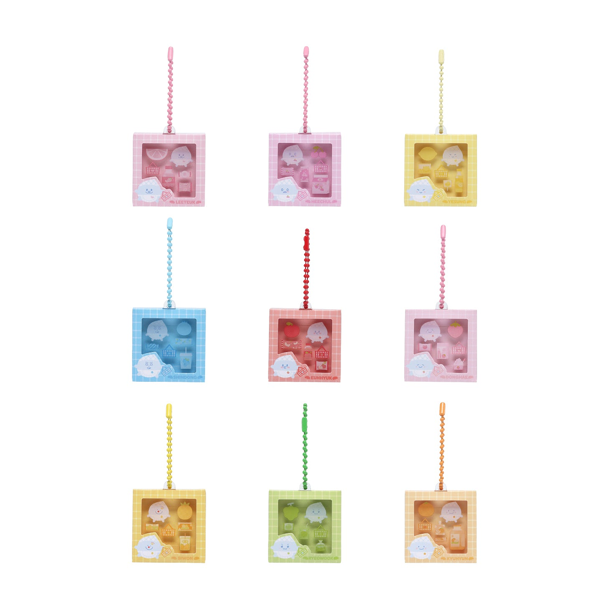 RANDOM ACRYLIC KEYRING - GRAND OPENING! SJ MARKET MD 1