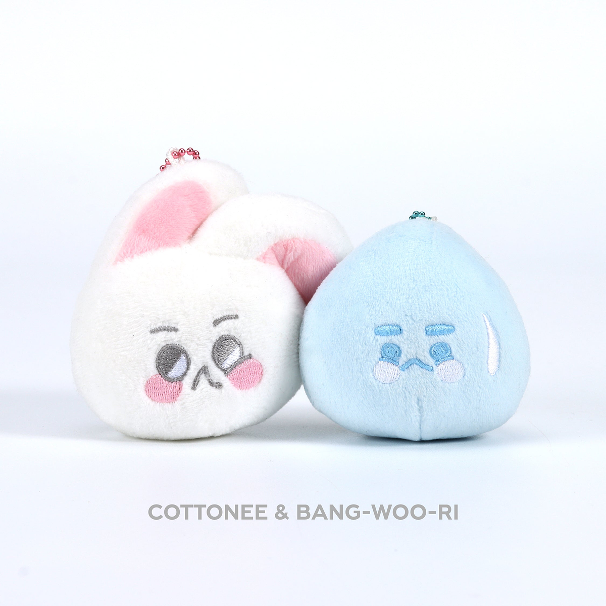 COTTONEE & BANG-WOO-RI MAGNET DOLL KEY RING SET - 2024 SUHO CONCERT 'SU : HOME' MD 4