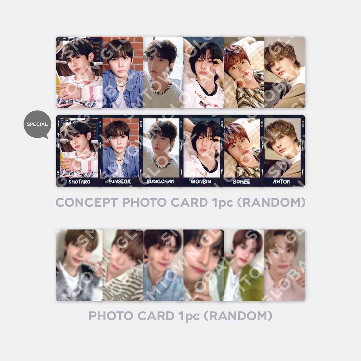 RANDOM TRADING CARD SET [INDOOR ver.] - RIIZE : ON THE SING STREET POP-UP MD 3