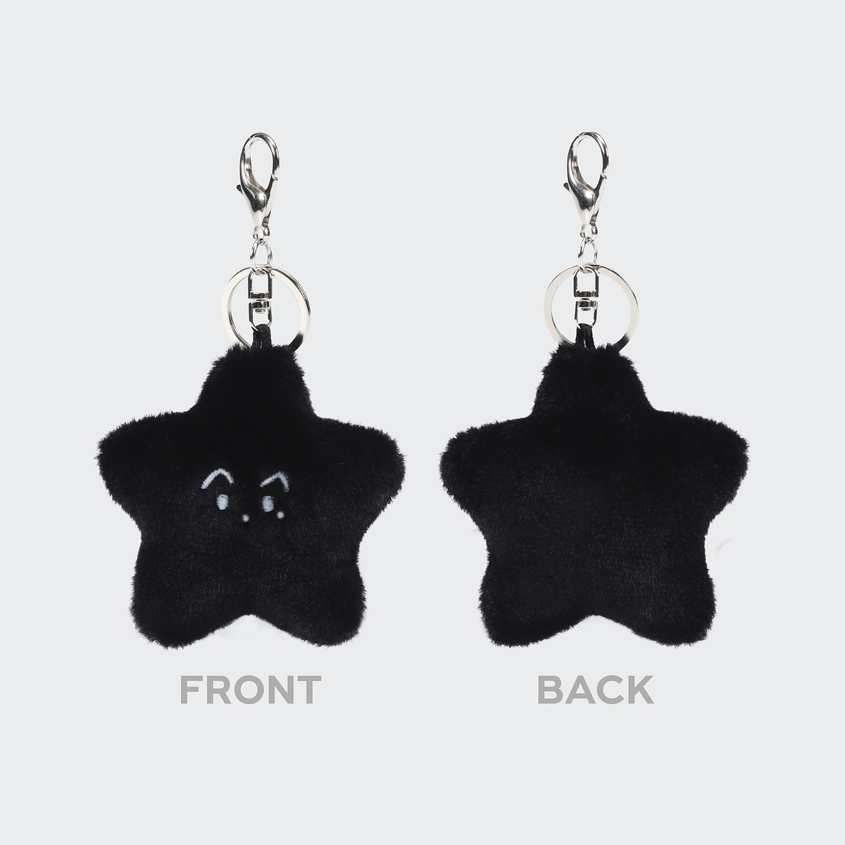 BLACK STARFISH DOLL KEYRING - NCT 127 4TH TOUR 'NEO CITY  SEOUL - THE MOMENTUM' MD 2