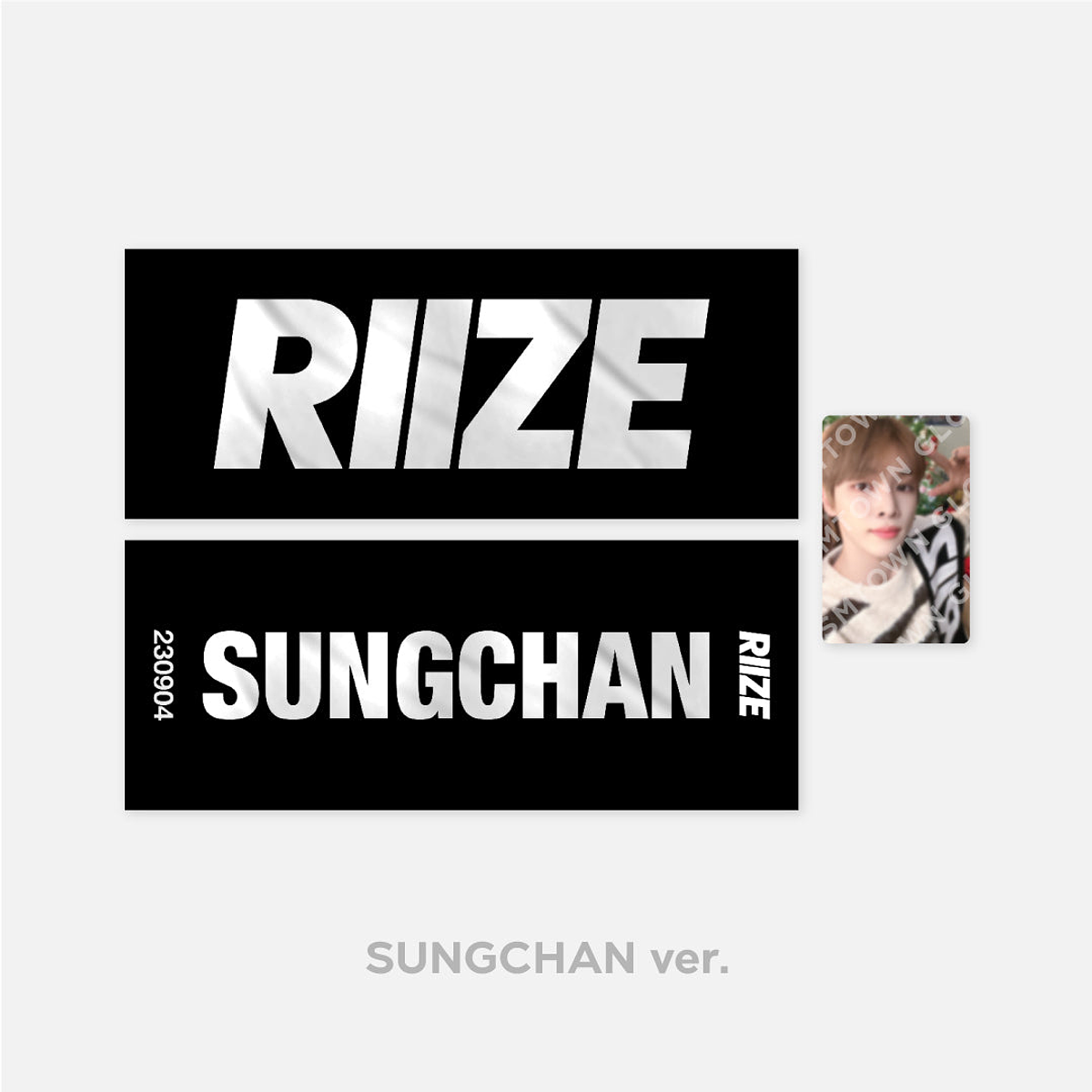 SLOGAN + PHOTO CARD SET - 2024 RIIZE 'RIIZE UP' POP-UP MD 5