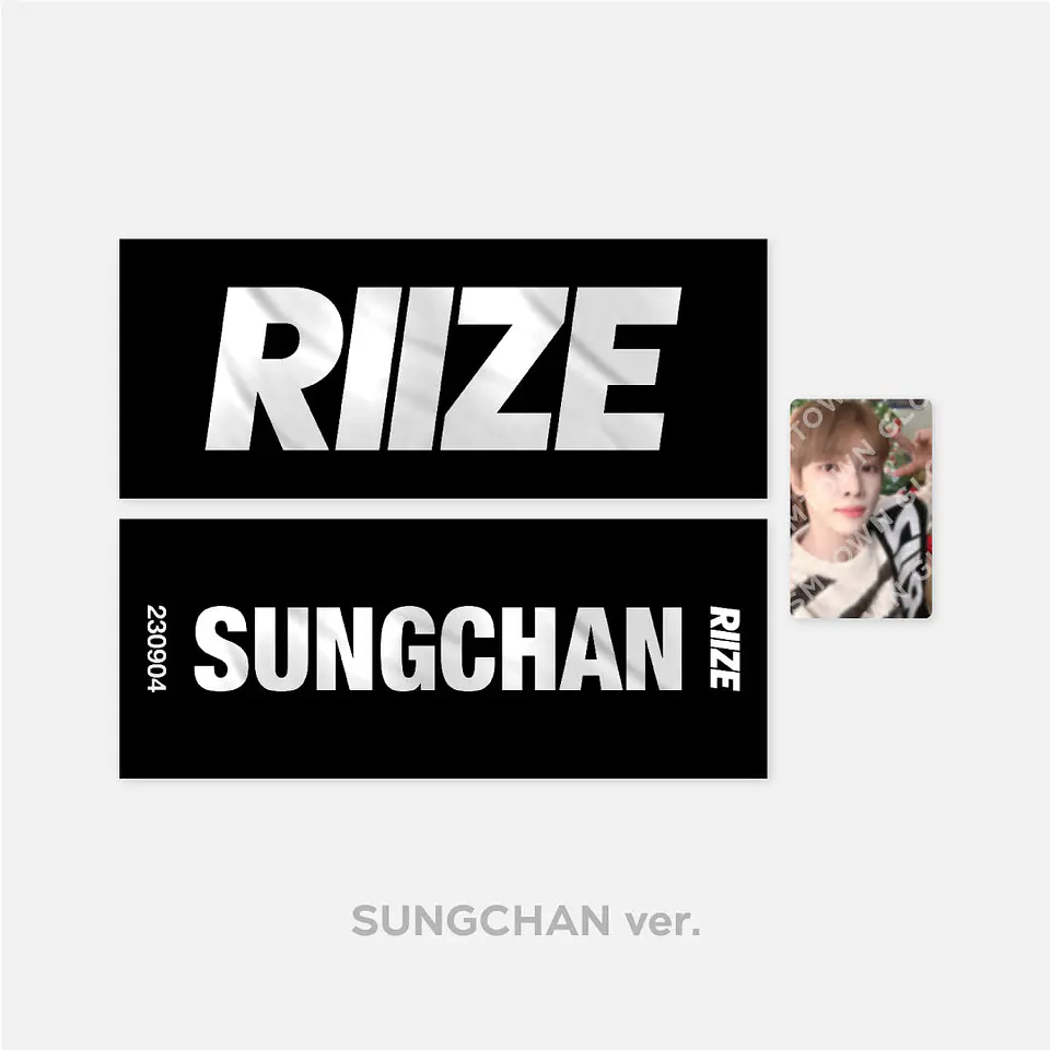 SLOGAN + PHOTO CARD SET - 2024 RIIZE 'RIIZE UP' POP-UP MD 5