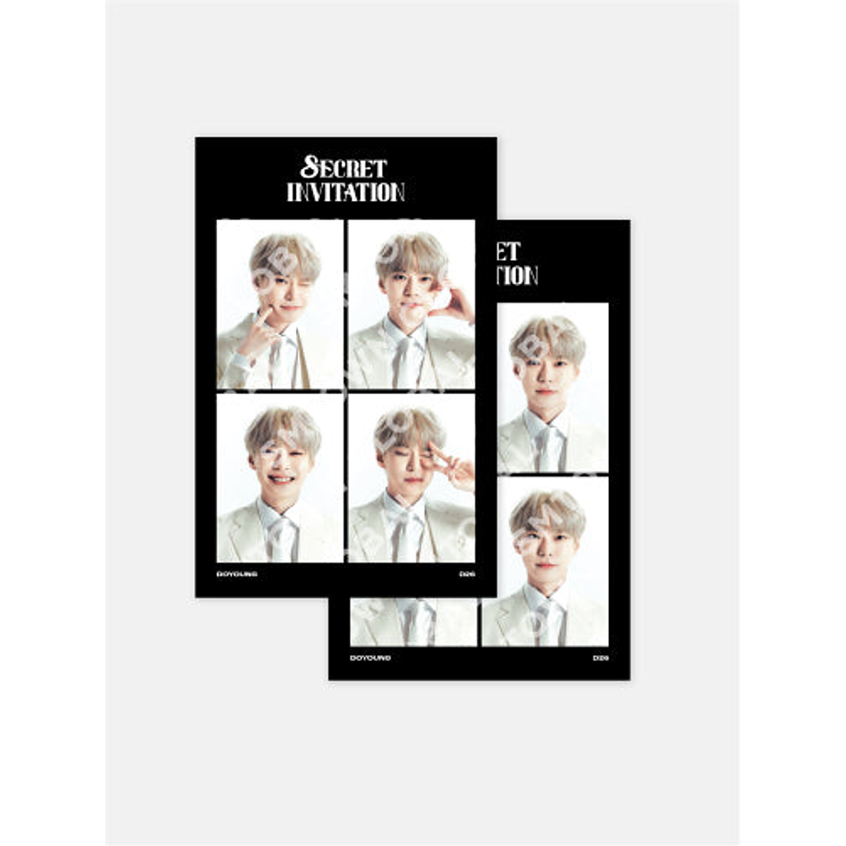 4 CUT PHOTO SET - 2024 NCT 127 8th ANNIVERSARY FANMEETING '8ECRET INVITATION' MD 1