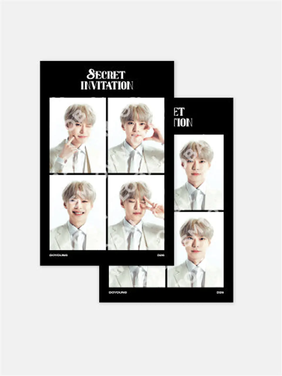 4 CUT PHOTO SET - 2024 NCT 127 8th ANNIVERSARY FANMEETING '8ECRET INVITATION' MD 1