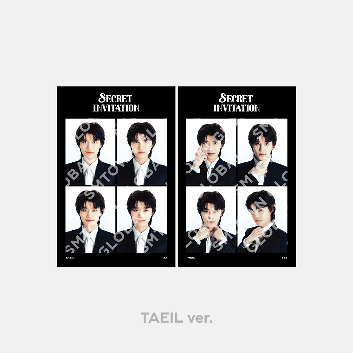 4 CUT PHOTO SET - 2024 NCT 127 8th ANNIVERSARY FANMEETING '8ECRET INVITATION' MD 2