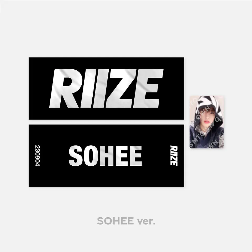 SLOGAN + PHOTO CARD SET - 2024 RIIZE 'RIIZE UP' POP-UP MD 7