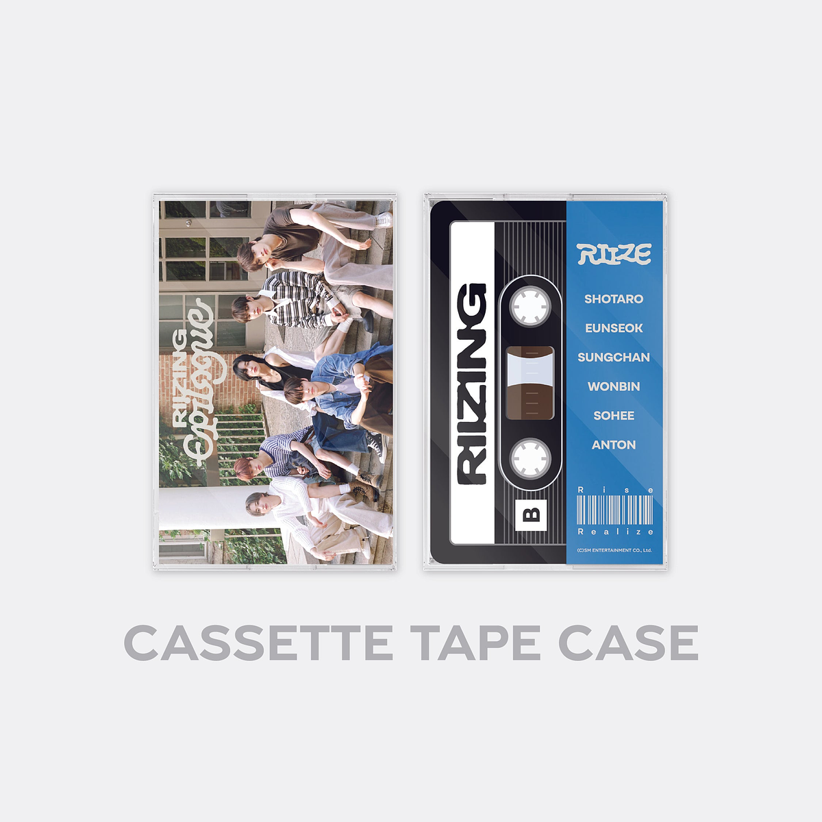 CASSETTE TAPE PHOTO SET - RIIZE : ON THE SING STREET POP-UP MD 2