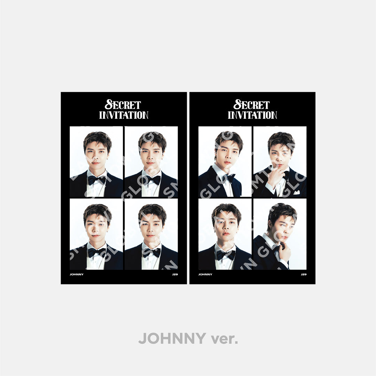 4 CUT PHOTO SET - 2024 NCT 127 8th ANNIVERSARY FANMEETING '8ECRET INVITATION' MD 3