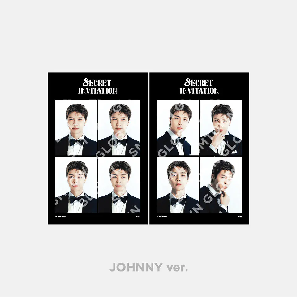 4 CUT PHOTO SET - 2024 NCT 127 8th ANNIVERSARY FANMEETING '8ECRET INVITATION' MD 3