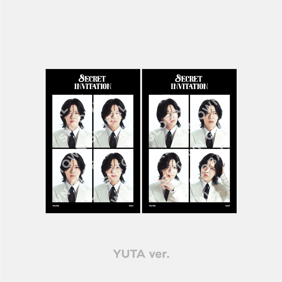 4 CUT PHOTO SET - 2024 NCT 127 8th ANNIVERSARY FANMEETING '8ECRET INVITATION' MD 4