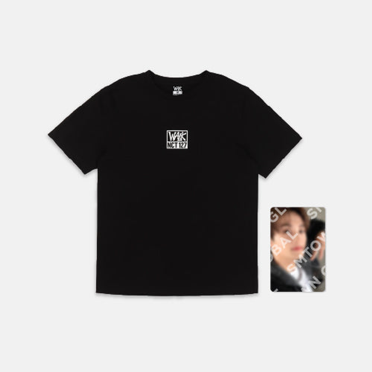 T-SHIRT SET [BLACK ver.] - NCT 127 POP-UP 'WALK : ON THE BEAT' MD 1
