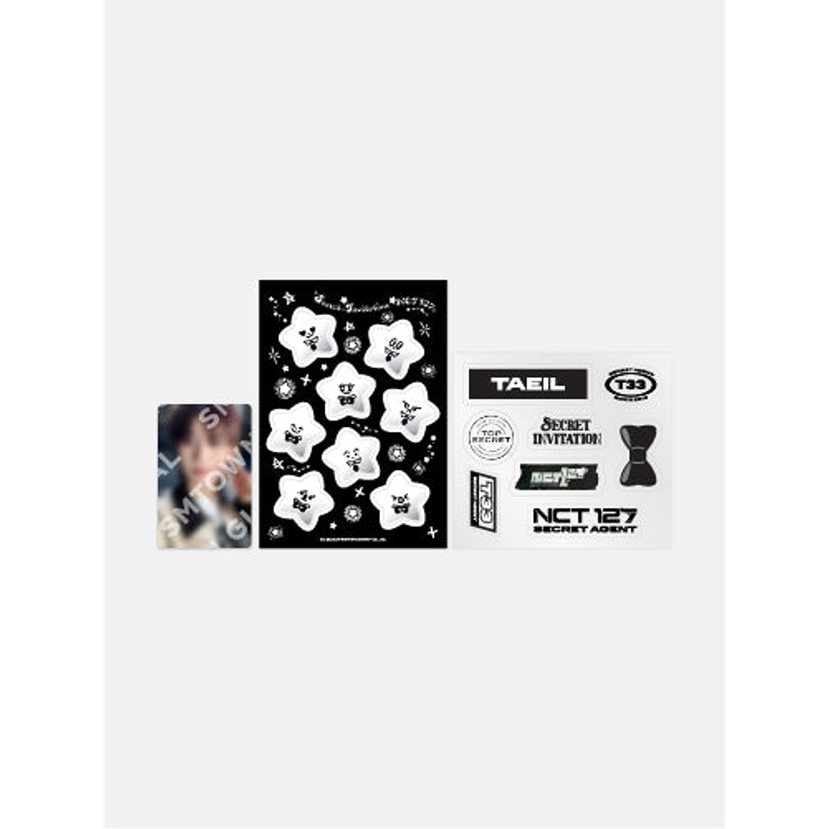 DECO STICKER SET - 2024 NCT 127 8th ANNIVERSARY FANMEETING '8ECRET INVITATION' MD 1