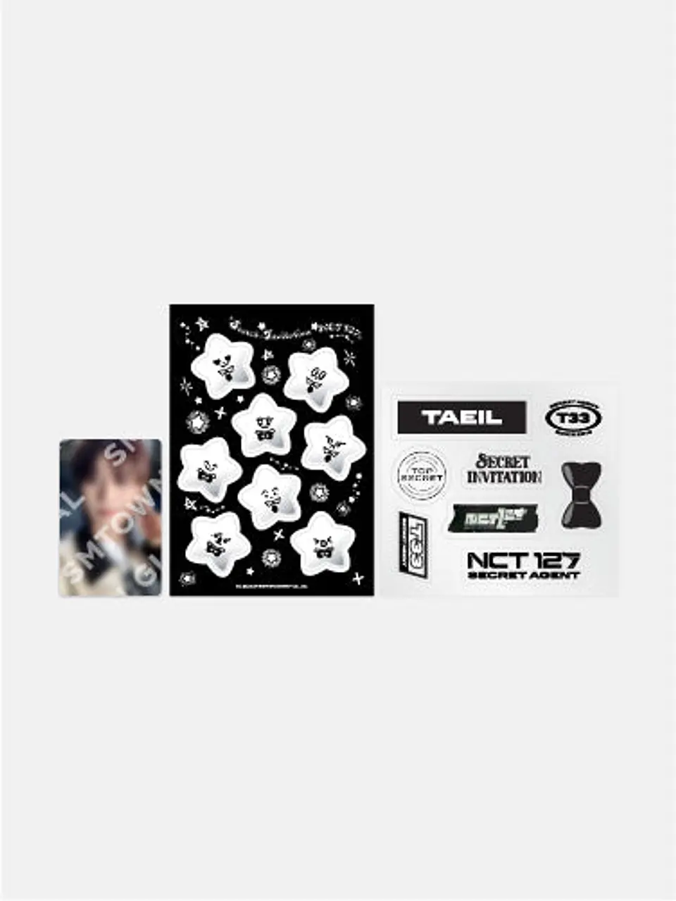 DECO STICKER SET - 2024 NCT 127 8th ANNIVERSARY FANMEETING '8ECRET INVITATION' MD 1