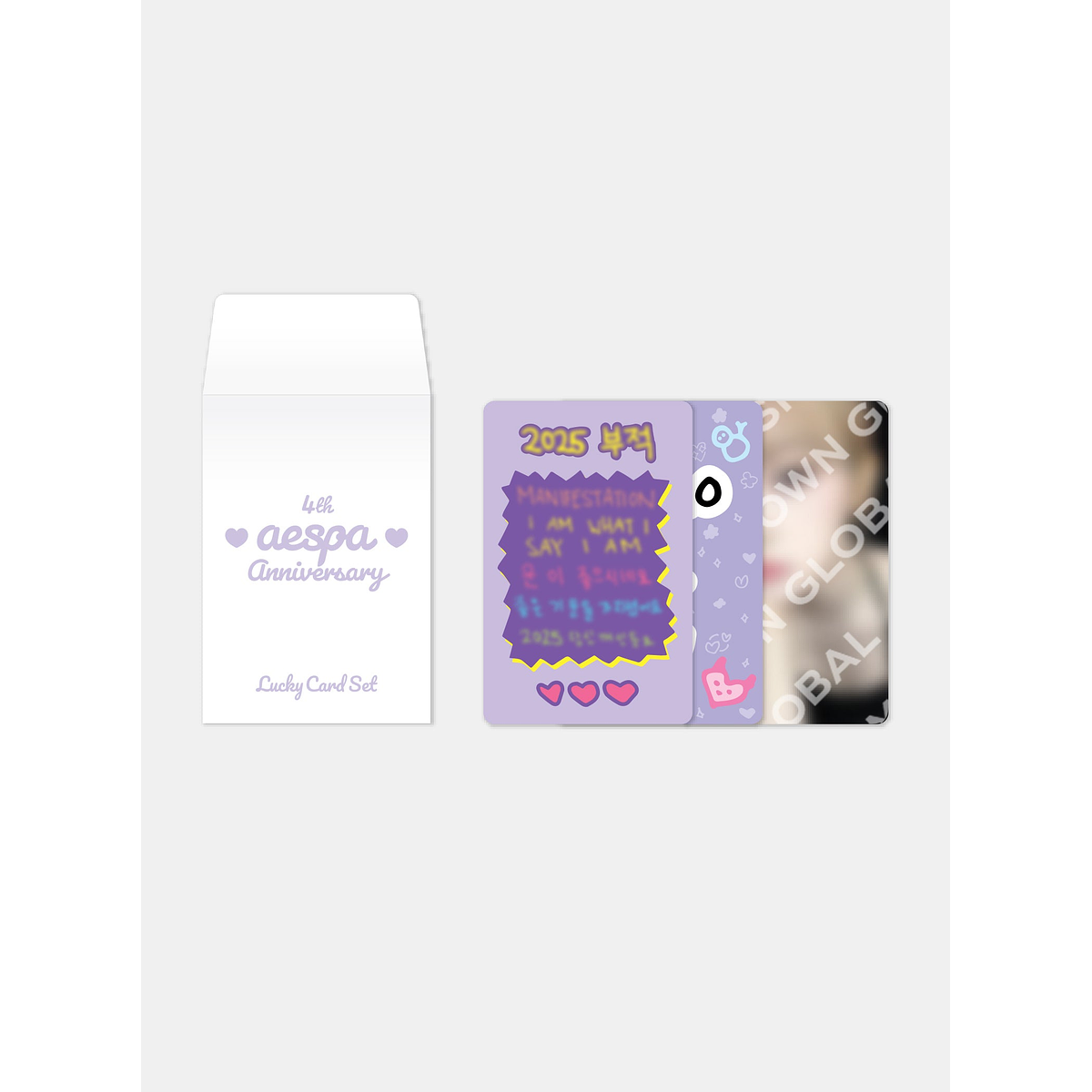 LUCKY CARD SET - aespa 4th Anniversary MD 2