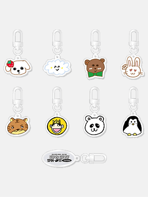 RANDOM ACRYLIC KEY RING - 2024 SUPER JUNIOR 'SUPER SHOW SPIN - OFF : Halftime' MD