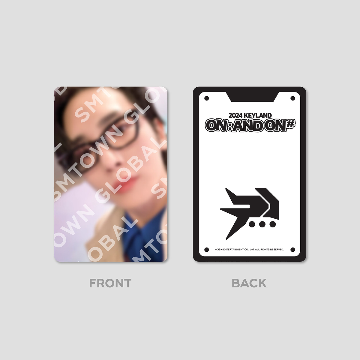 MIRROR KEY RING SET - 2024 KEYLAND ON : AND ON <#> MD 5