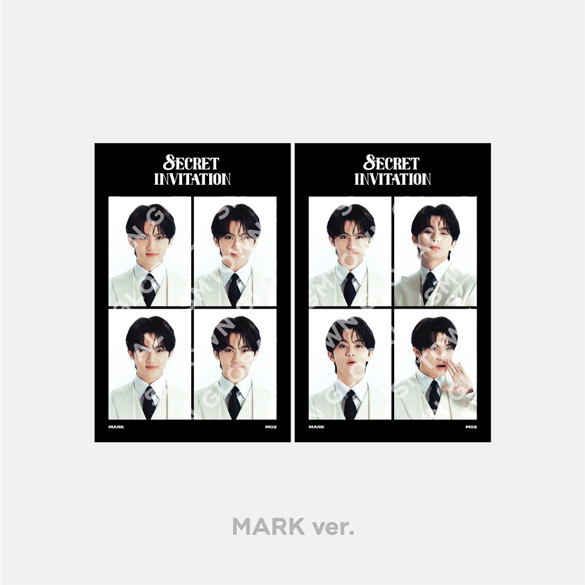 4 CUT PHOTO SET - 2024 NCT 127 8th ANNIVERSARY FANMEETING '8ECRET INVITATION' MD 8