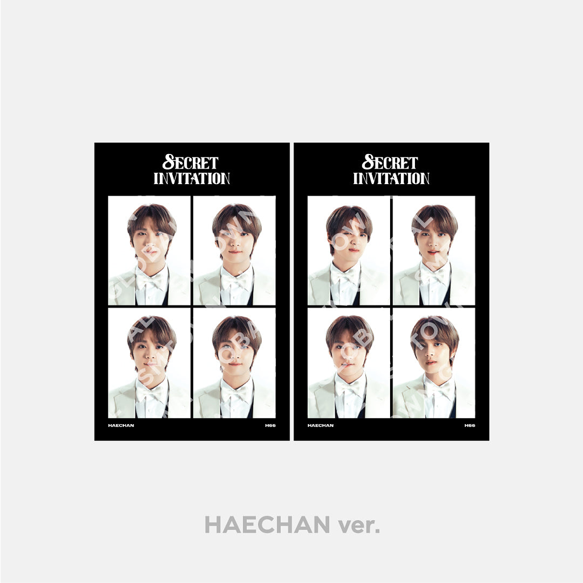 4 CUT PHOTO SET - 2024 NCT 127 8th ANNIVERSARY FANMEETING '8ECRET INVITATION' MD 9