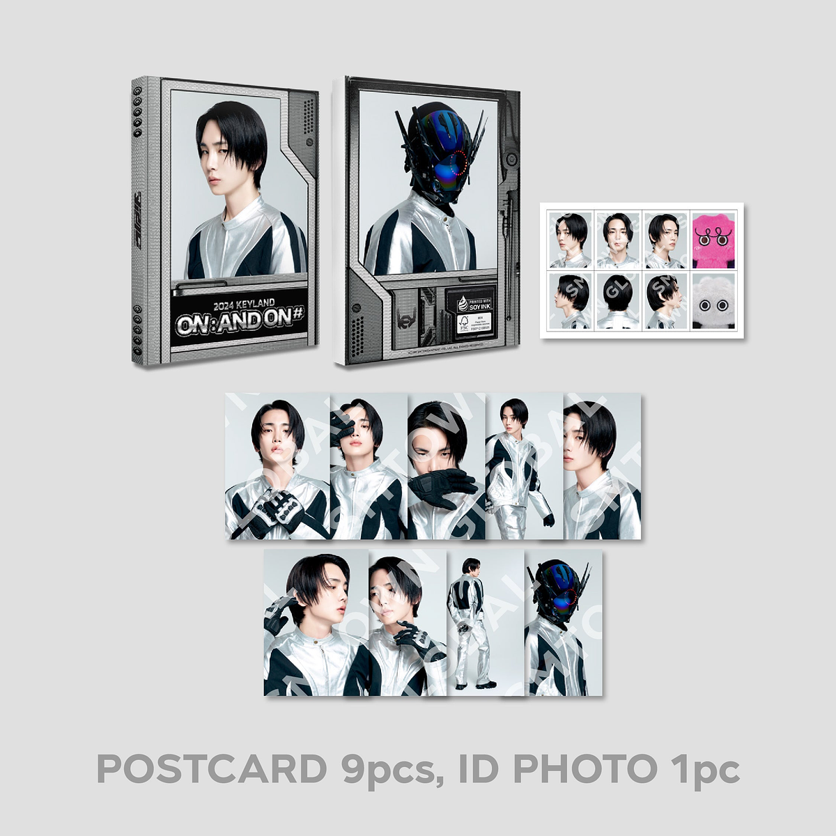 POSTCARD BOOK SET - 2024 KEYLAND ON : AND ON <#> MD 2