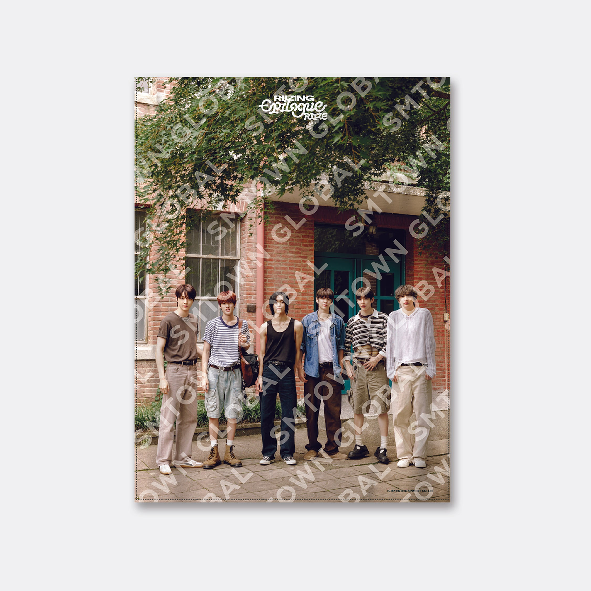 FABRIC POSTER SET - RIIZE : ON THE SING STREET POP-UP MD 2