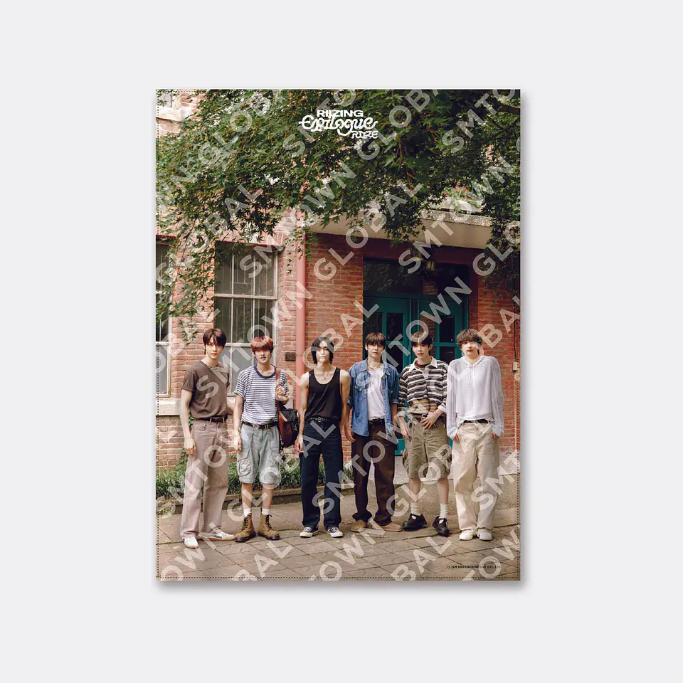 FABRIC POSTER SET - RIIZE : ON THE SING STREET POP-UP MD 2