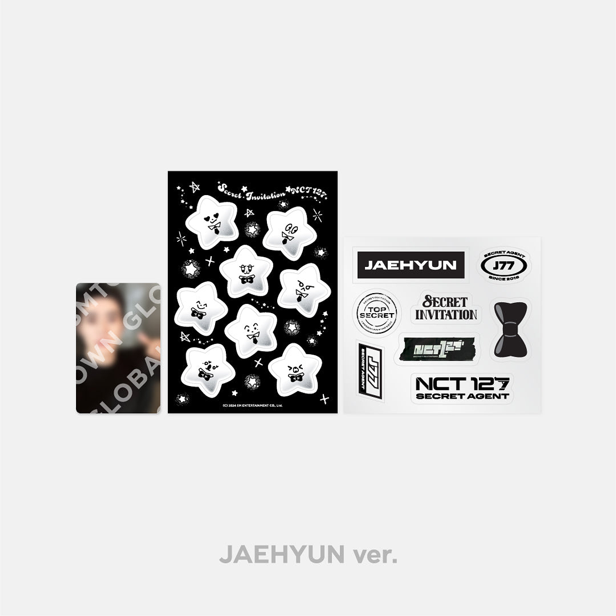 DECO STICKER SET - 2024 NCT 127 8th ANNIVERSARY FANMEETING '8ECRET INVITATION' MD 6