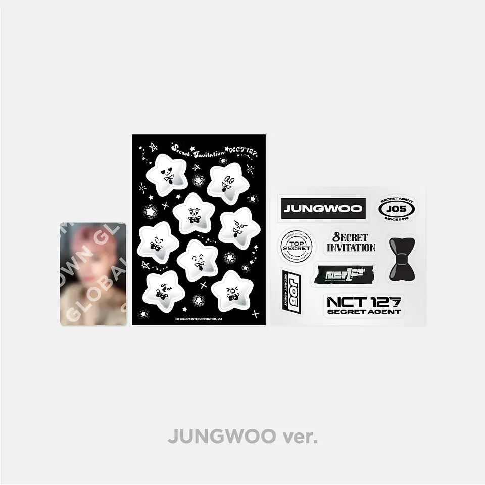 DECO STICKER SET - 2024 NCT 127 8th ANNIVERSARY FANMEETING '8ECRET INVITATION' MD 7