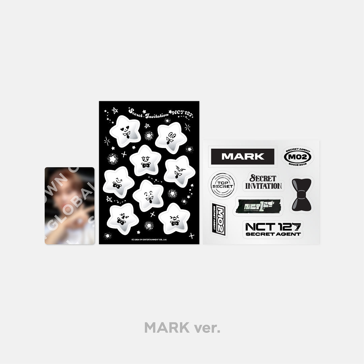 DECO STICKER SET - 2024 NCT 127 8th ANNIVERSARY FANMEETING '8ECRET INVITATION' MD 8