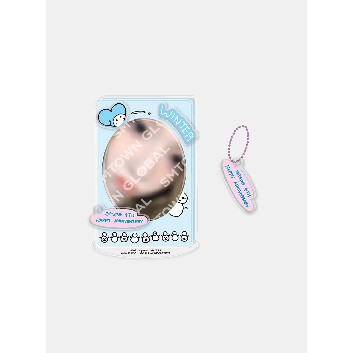 DIY ACRYLIC STAND SET - aespa 4th Anniversary MD 1