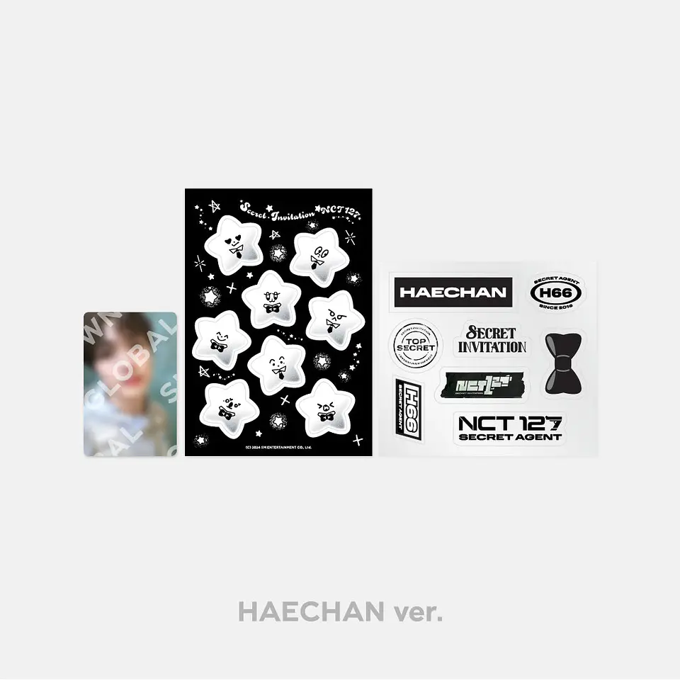 DECO STICKER SET - 2024 NCT 127 8th ANNIVERSARY FANMEETING '8ECRET INVITATION' MD 9