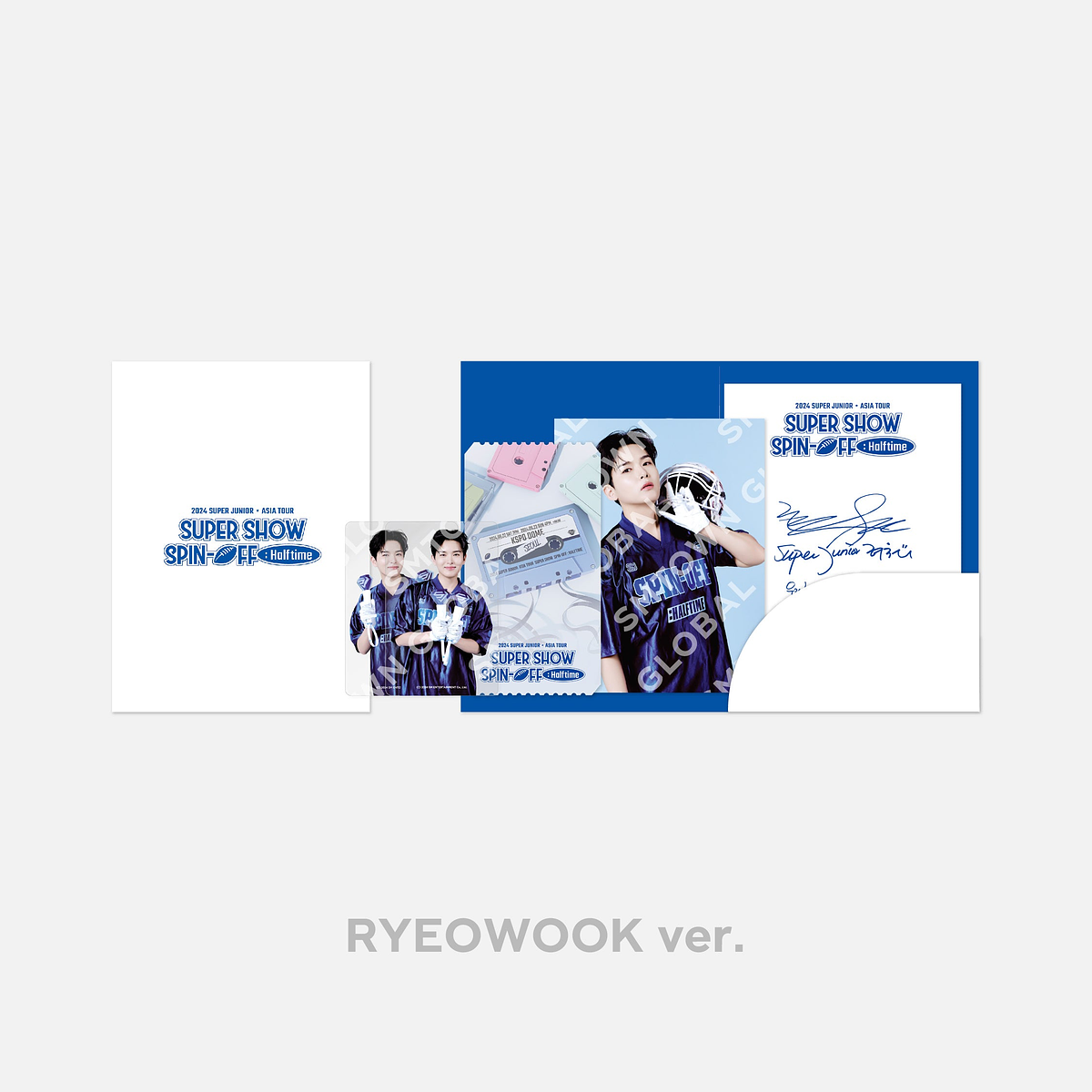 TICKET SET - 2024 SUPER JUNIOR 'SUPER SHOW SPIN - OFF : Halftime' MD 9