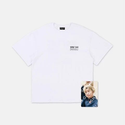 T-SHIRT + PHOTO CARD SET -  2024 SUPER JUNIOR 'SUPER SHOW SPIN - OFF : Halftime' MD