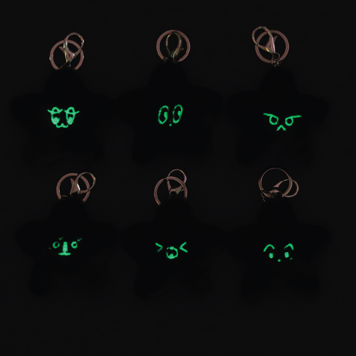 BLACK STARFISH DOLL KEYRING - NCT 127 4TH TOUR 'NEO CITY  SEOUL - THE MOMENTUM' MD 10