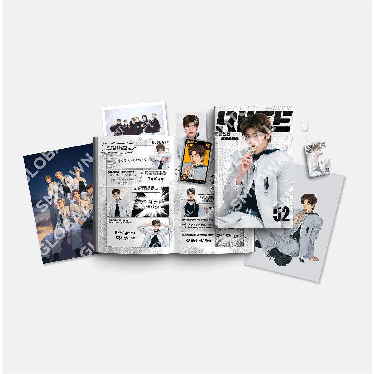 PHOTO BOOK SET [COMICS BOOK ver.] - 2025 RIIZE CONCERT TOUR [RIIZING LOUD] IN SEOUL MD 1