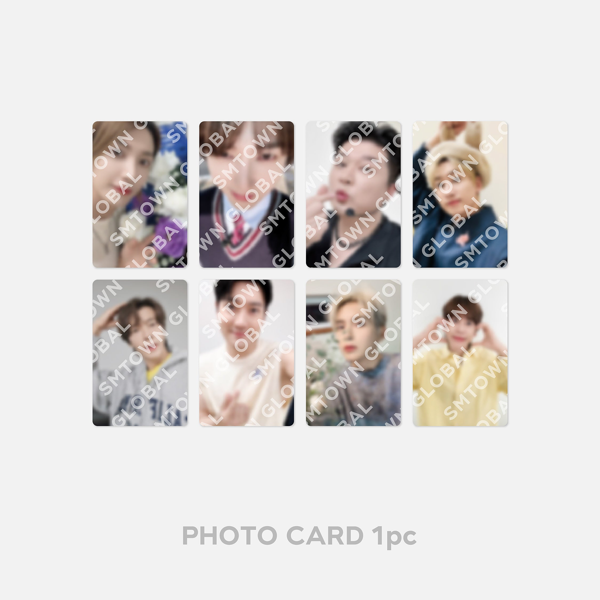 T-SHIRT + PHOTO CARD SET -  2024 SUPER JUNIOR 'SUPER SHOW SPIN - OFF : Halftime' MD 6