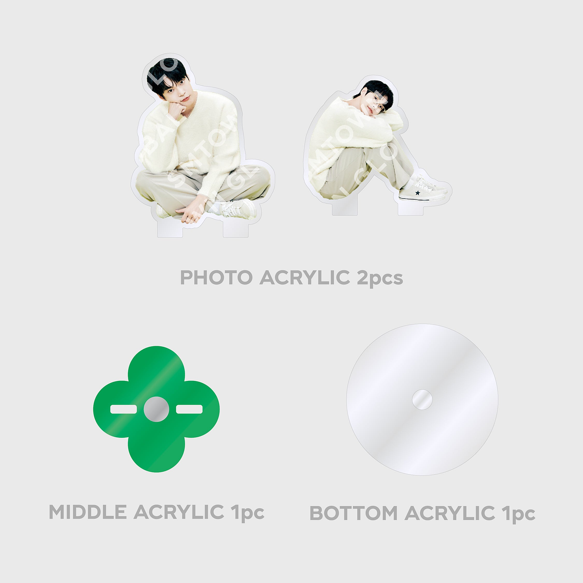 MINI ACRYLIC TURNING STAND SET - 2024 DOYOUNG CONCERT [ Dearest Youth, ] MD 2