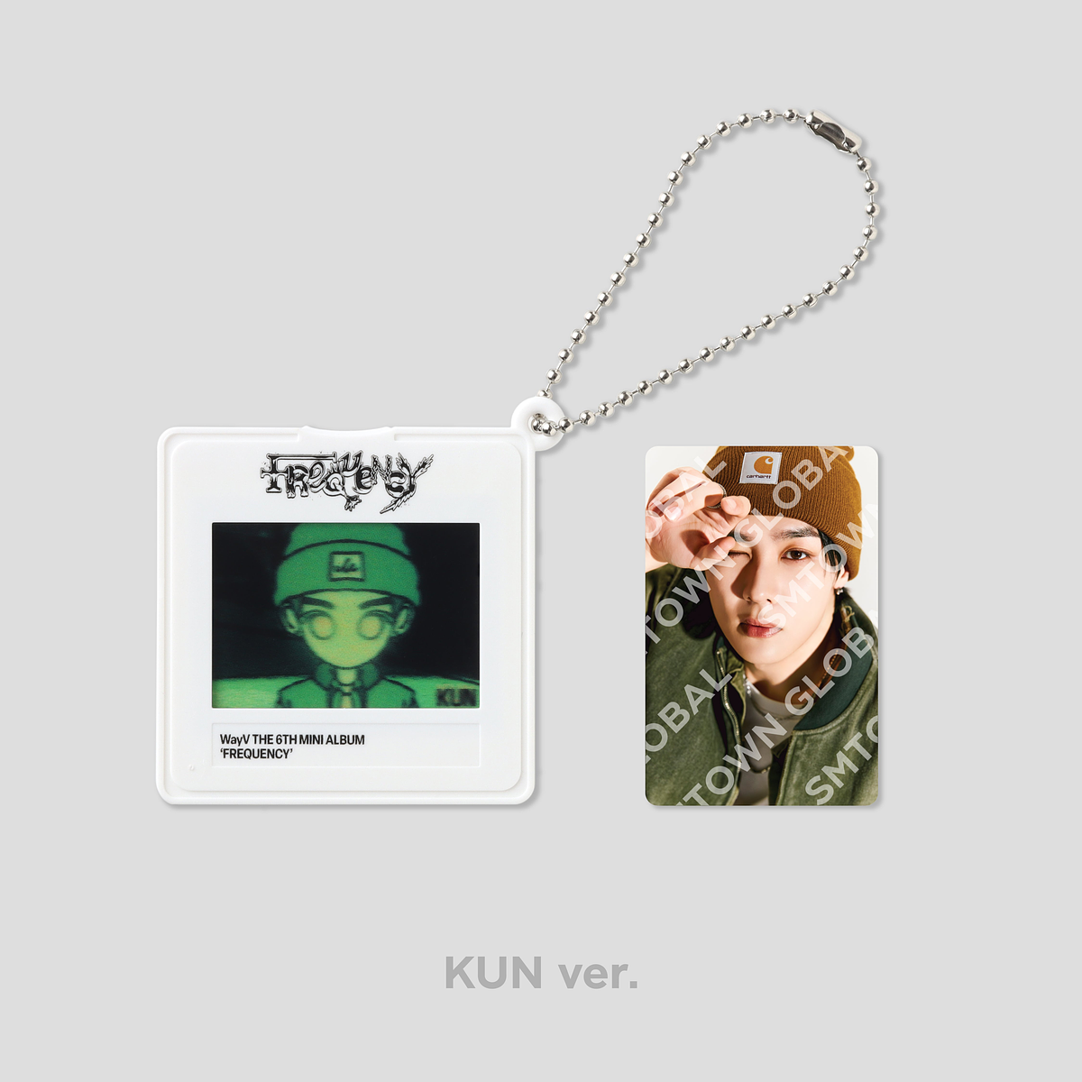 SLIDE MOUNT KEY RING SET - WayV 'FREQUENCY - The 6th Mini Album' MD 4
